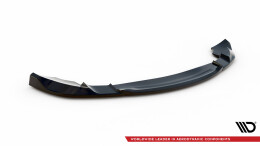 Mittlerer Cup Diffusor Heck Ansatz passend für Mini Cooper Countryman R60 Facelift schwarz Hochglanz