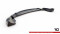 Mittlerer Cup Diffusor Heck Ansatz passend für Mini Cooper Countryman R60 Facelift schwarz Hochglanz