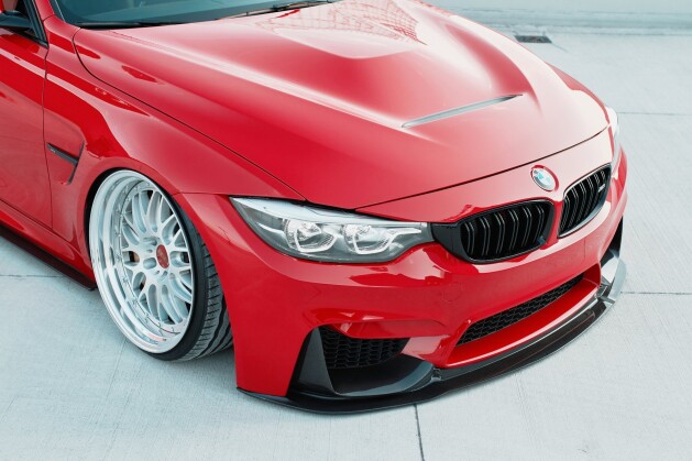 Cup Spoilerlippe Front Ansatz passend für BMW M3 F80