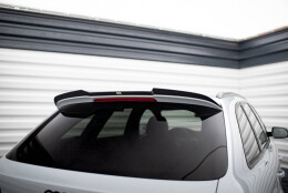 Heck Spoiler Aufsatz Abrisskante passend für Audi A4 Competition Avant B8 Facelift schwarz Hochglanz
