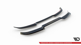 Heck Spoiler Aufsatz Abrisskante passend für Audi A4 Competition Avant B8 Facelift schwarz Hochglanz