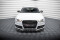 Cup Spoilerlippe Front Ansatz V.1 passend für Audi A4 Competition B8 Facelift schwarz Hochglanz