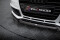 Cup Spoilerlippe Front Ansatz V.1 passend für Audi A4 Competition B8 Facelift schwarz Hochglanz