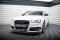 Cup Spoilerlippe Front Ansatz V.2 passend für Audi A4 Competition B8 Facelift schwarz Hochglanz