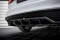 Mittlerer Cup Diffusor Heck Ansatz DTM Look passend für Audi A4 Competition B8 Facelift schwarz Hochglanz