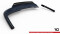 Mittlerer Cup Diffusor Heck Ansatz DTM Look passend für Audi A4 Competition B8 Facelift schwarz Hochglanz