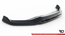 Cup Spoilerlippe Front Ansatz V.3 für BMW X5 M-Paket F15 schwarz Hochglanz