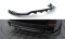 Mittlerer Cup Diffusor Heck Ansatz DTM Look passend für BMW X5 M-Paket F15 schwarz Hochglanz