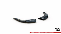Heck Ansatz Flaps Diffusor V.1 passend für Audi RS3 Sportback 8Y schwarz Hochglanz