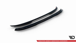 Heck Spoiler Aufsatz Abrisskante passend für Mercedes-Benz GLE SUV AMG-Line / AMG W167 / W167 Facelift schwarz Hochglanz