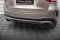 Mittlerer Cup Diffusor Heck Ansatz DTM Look passend für Mercedes-Benz GLE SUV AMG-Line W167 / W167 Facelift schwarz Hochglanz