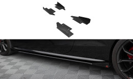 Seitenschweller Flaps für Audi für A5 / A5 S-Line / S5 Coupe / Cabrio 8T / 8T Facelift Flaps Hochglanz