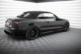 Seitenschweller Flaps passend für Audi passend für A5 / A5 S-Line / S5 Coupe / Cabrio 8T / 8T Facelift FLAPS HOCHGLANZ