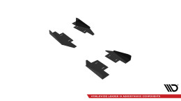 Seitenschweller Flaps passend für Audi passend für A5 / A5 S-Line / S5 Coupe / Cabrio 8T / 8T Facelift FLAPS HOCHGLANZ