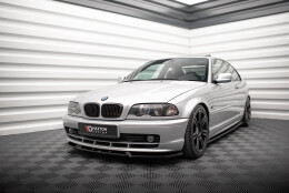 Cup Spoilerlippe Front Ansatz V.3 passend für BMW 3er Coupe E46 schwarz Hochglanz