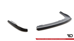 Heck Ansatz Flaps Diffusor passend für BMW 3er Coupe E46 schwarz Hochglanz
