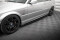 Seitenschweller Ansatz Cup Leisten für BMW 3er Coupe E46 schwarz Hochglanz