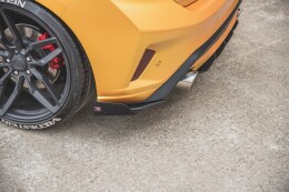 Hintere Seiten Flaps für Ford Focus ST Mk4 schwarz Hochglanz