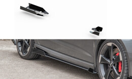 Seitenschweller Flaps für Audi RS3 8V Sportback schwarz Hochglanz