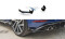 Robuste Racing Heck Ansatz Flaps Diffusor +Flaps für VW Golf 7 R Facelift schwarz Hochglanz