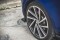 Robuste Racing Heck Ansatz Flaps Diffusor +Flaps für VW Golf 7 R Facelift schwarz Hochglanz