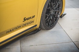 Seitenschweller Flaps für VW Arteon R-Line schwarz Hochglanz