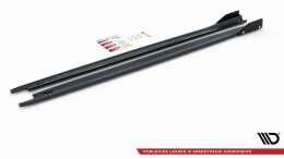 Seitenschweller Ansatz Cup Leisten V.2 + Flaps für Skoda Octavia RS Mk4