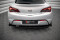 Robuste Racing Heck Ansatz Diffusor +Flaps für Opel Astra GTC OPC-Line J schwarz Hochglanz