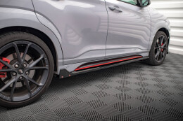 Seitenschweller Ansatz Cup Leisten V.1 + Flaps für Hyundai Kona N Mk1