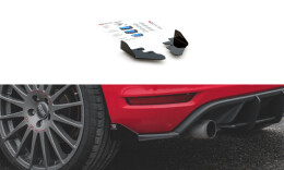 Hintere Seiten Flaps für VW Golf GTI Mk6 schwarz...
