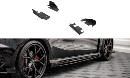 Seitenschweller Flaps für Audi RS3 Sportback 8Y schwarz Hochglanz