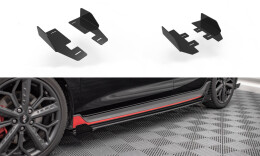 Seitenschweller Flaps für Hyundai I20 N Mk3 schwarz Hochglanz