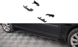 Seitenschweller Flaps für Ford Fiesta ST Mk6 schwarz Hochglanz