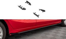 Seitenschweller Flaps für Audi A3 8Y schwarz Hochglanz