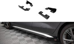Seitenschweller Flaps für Audi S3/A3 S-Line 8Y schwarz Hochglanz