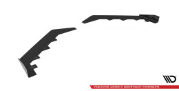Front Flaps für Subaru BRZ Mk1 Facelift schwarz Hochglanz