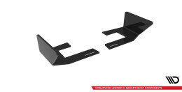 Hintere Seiten Flaps für Peugeot 208 GT Mk2 schwarz Hochglanz