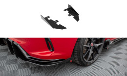 Hintere Seiten Flaps für Honda Civic Type-R Mk 11 schwarz Hochglanz