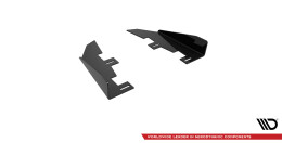 Hintere Seiten Flaps für Honda Civic Type-R Mk 11 schwarz Hochglanz