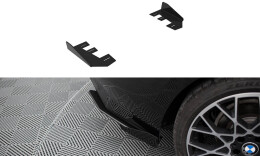 Hintere Seiten Flaps für BMW 2 Coupe G42 schwarz Hochglanz
