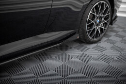 Seitenschweller Flaps für BMW 2 Coupe G42 schwarz Hochglanz