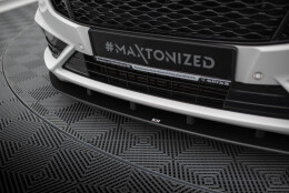 Street Pro Cup Spoilerlippe Front Ansatz passend für Ford Mondeo Sport Mk5 Facelift / Fusion Sport Mk2 Facelift SCHWARZ