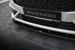 Street Pro Cup Spoilerlippe Front Ansatz für Ford Mondeo Sport Mk5 Facelift / Fusion Sport Mk2 Facelift ROT
