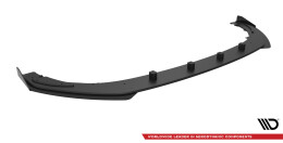 Street Pro Cup Spoilerlippe Front Ansatz + Flaps für Ford Mondeo Sport Mk5 Facelift / Fusion Sport Mk2 Facelift schwarz Hochglanz