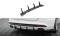 Street Pro Heckschürze Heck Ansatz Diffusor passend für Ford Mondeo Sport Mk5 Facelift / Fusion Sport Mk2 Facelift rot