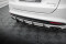 Street Pro Heckschürze Heck Ansatz Diffusor passend für Ford Mondeo Sport Mk5 Facelift / Fusion Sport Mk2 Facelift rot