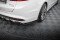 Street Pro Heck Ansatz Flaps Diffusor passend für Ford Mondeo Sport Mk5 Facelift / Fusion Sport Mk2 Facelift rot