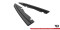 Street Pro Heck Ansatz Flaps Diffusor passend für Ford Mondeo Sport Mk5 Facelift / Fusion Sport Mk2 Facelift rot
