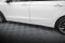 Street Pro Seitenschweller Ansatz Cup Leisten passend für Ford Mondeo Sport Mk5 Facelift / Fusion Sport Mk2 Facelift rot