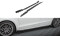 Street Pro Seitenschweller Ansatz Cup Leisten passend für Ford Mondeo Sport Mk5 Facelift / Fusion Sport Mk2 Facelift rot+ Hochglanz Flaps